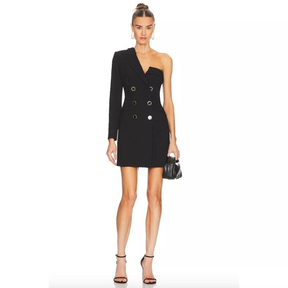 NEW Veronica Beard size 4 One Shoulder Blazer Cocktail dress